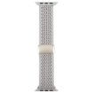 Apple Watch Band 46/49/45/44mm Magnetic Buckle Nylon Pearl White - 3