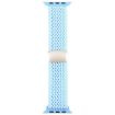 Apple Watch Band 42/41/40/38mm Magnetic Buckle Nylon Light Blue - 3