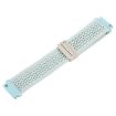 18mm Light Mint Magnetic Buckle Knitted Nylon Watch Band - 4