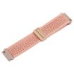 Dull Pink 20mm Magnetic Buckle Knitted Nylon Watch Band - 4