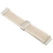20mm Magnetic Buckle Knitted Nylon Watch Band - Starlight - 3