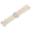 20mm Magnetic Buckle Knitted Nylon Watch Band - Starlight - 4
