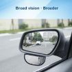 360 Rotating Rear-view Blind Spot Mirror - Wide-angle, Silver - 5