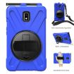 Samsung Galaxy Tab Active 2 8.0 Shockproof Case with Holder & Strap (Blue) - 7