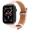 Silk Microfiber Leather Watch Band for Apple Watch 42/41/40/38mm - Pink - 1