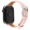 Silk Microfiber Leather Watch Band for Apple Watch 42/41/40/38mm - Pink - 2
