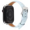 Apple Watch Band 42/41/40/38mm Silk Microfiber Leather - Blue - 2