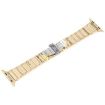 Apple Watch Band 42/41/40/38mm Ceramic Steel Gold White 18mm - 3