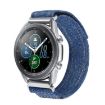 Kalebol 20mm Navy Blue Nylon Loop Fastener Denim Watch Band - 1