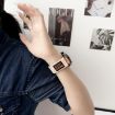 Kalebol 20mm Nylon Loop Denim Watch Band - Apricot Universal Fastener - 4