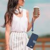 Realme 12+ 5G/12 4G/P1 Dark Blue Leather Phone Case with Hand Strap - 7