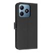 Realme C63/C61 Black Leather Phone Case with Hand Strap - 3