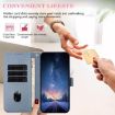 Realme C63/C61 Purple Leather Phone Case with Hand Strap - 6