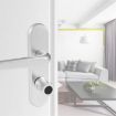 Smart Lock Cylinder 35+35mm - Fingerprint & Password for Office/Home - 5