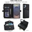 Samsung Galaxy S25 Ultra 5G Wallet Leather Phone Case with Lanyard - 4