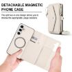 Samsung Galaxy S24 FE 5G Wallet Leather Phone Case with Lanyard - White - 2