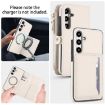Samsung Galaxy S24 FE 5G Wallet Leather Phone Case with Lanyard - White - 3