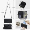 Samsung Galaxy S24 FE 5G Wallet Leather Phone Case with Lanyard (Black) - 7