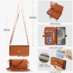 Samsung Galaxy S24 FE 5G Wallet Leather Phone Case with Lanyard Brown - 7