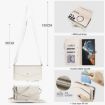 Samsung Galaxy S23 Ultra 5G Wallet Leather Phone Case with Lanyard - White - 7