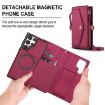 Samsung Galaxy S23 Ultra 5G Red Leather Wallet Case with Lanyard - 2