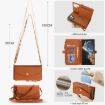 Samsung Galaxy S23 Ultra 5G Wallet Leather Case with Lanyard (Brown) - 7