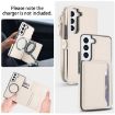 Samsung Galaxy S22 5G Wallet Detachable Leather Case with Lanyard White - 3