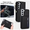 Samsung Galaxy S22 5G Wallet Detachable Leather Case with Lanyard (Black) - 3