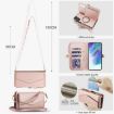 Samsung Galaxy S21 FE 5G Wallet Case, Detachable Leather, Rose Gold - 7