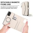 Samsung Galaxy A52 5G Wallet Detachable Leather Case with Lanyard White - 2