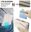 Samsung Galaxy A54 5G Wallet Case, Detachable Leather with Lanyard, White - 6