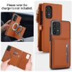 Samsung Galaxy A73 5G Wallet Detachable Leather Case with Lanyard Brown - 3