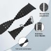 Apple Watch Series 10 42mm Grey Ocean Silicone Band & Case - 3