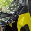 Gold Foil Carbon Fiber Rear Door Stickers for Corvette C8 2020+ (Blue) - 3