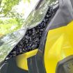 Gold Foil Carbon Fiber Rear Door Stickers for Corvette C8 2020+ (Blue) - 4