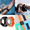 Apple Watch Series 10 42mm White Silicone Band with PC Case - 5