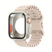 Apple Watch 44mm/45mm Ocean Silicone Band & Case - Starlight - 1