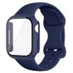 Apple Watch Series 10 46mm Silicone Band & Case - Midnight Blue - 1