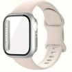 Apple Watch Series 10 42mm Silicone Band & Case - Starlight - 1