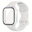 Apple Watch Series 10 42mm Silicone Band & Case - White - 1