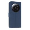 Xiaomi 13 Ultra Dark Blue Metal Bow Leather Case with Hand Strap - 3