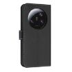 Xiaomi 13 Ultra Metal Bow Leather Phone Case with Hand Strap - Black - 3