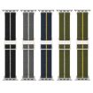 Dual-Color Nylon Watch Band for Apple Watch 42/41/40/38mm - Grey White - 5