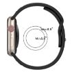 Apple Watch Band 42/41/40/38mm Vertical Grain Silicone - Platinum Gray - 8