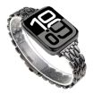 Apple Watch Band 42/41/40/38mm Water Drop Zinc Alloy Black - 1