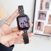 Apple Watch Band 42/41/40/38mm Water Drop Zinc Alloy Black - 2