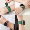 Magnetic Buckle Silicone Band for Apple Watch 42/41/40/38mm - Lavender - 9