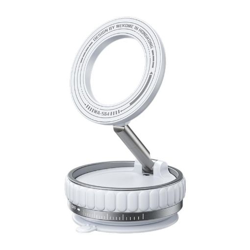 WK WA-S64 K-Captain Lynjia MagSafe Magnetic Car Phone Holder White - 1