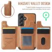 Samsung Galaxy S25 5G DG.MING MagSafe RFID Card Phone Case Brown - 3