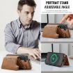 Samsung Galaxy S25 5G DG.MING MagSafe RFID Card Phone Case Brown - 7